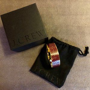 J CREW Herringbone Bracelet (new, never worn)